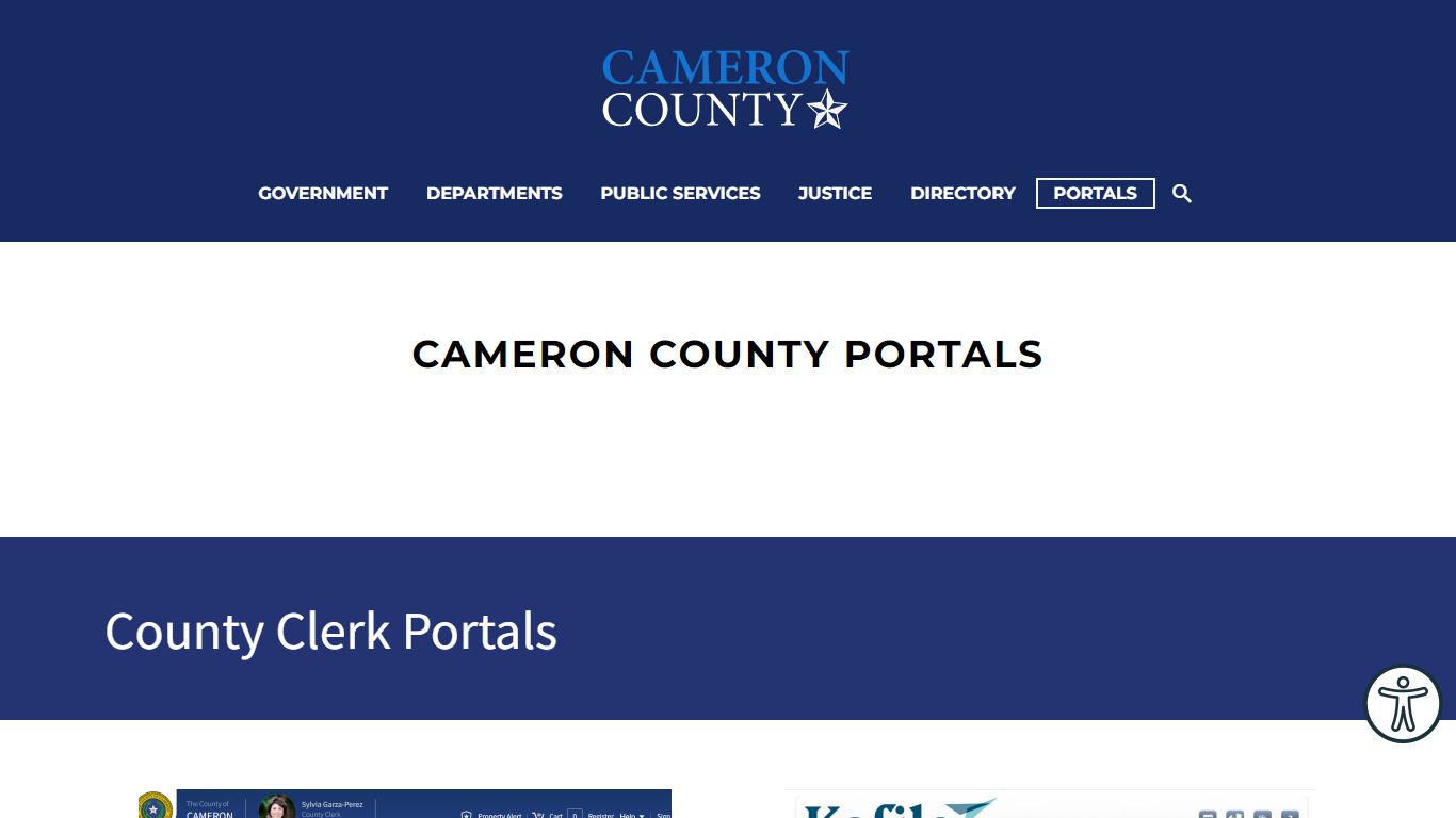 Cameron County Portals - Cameron County
